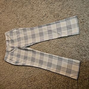 NY&Co 7th Ave plaid slacks
